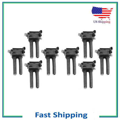 Set 8PCS Allumage Bobine UF504 Pour Chrysler 300 Dodge Durango RAM 5.7L 6.1L