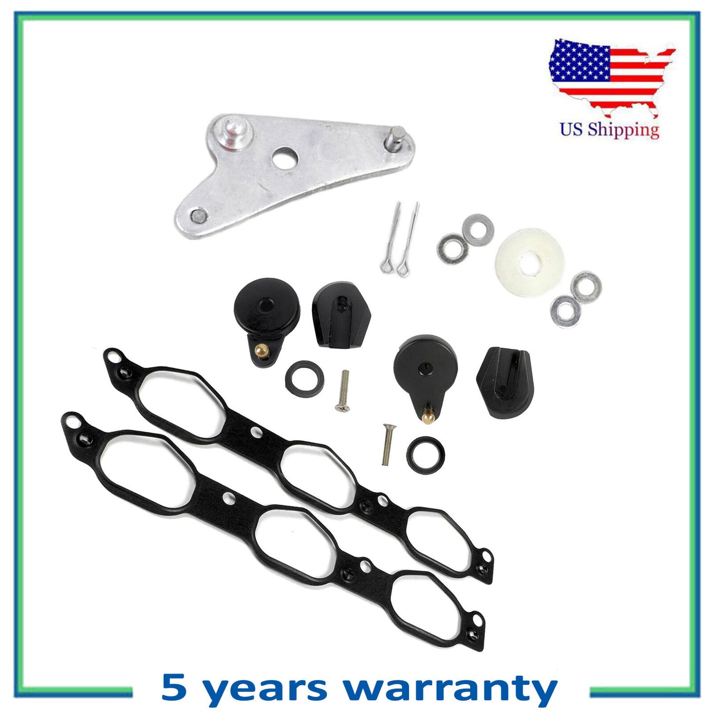 Aire Admisión Colector Kit de Reparación Para Mercedes C ML R Metal Aleta RK5063