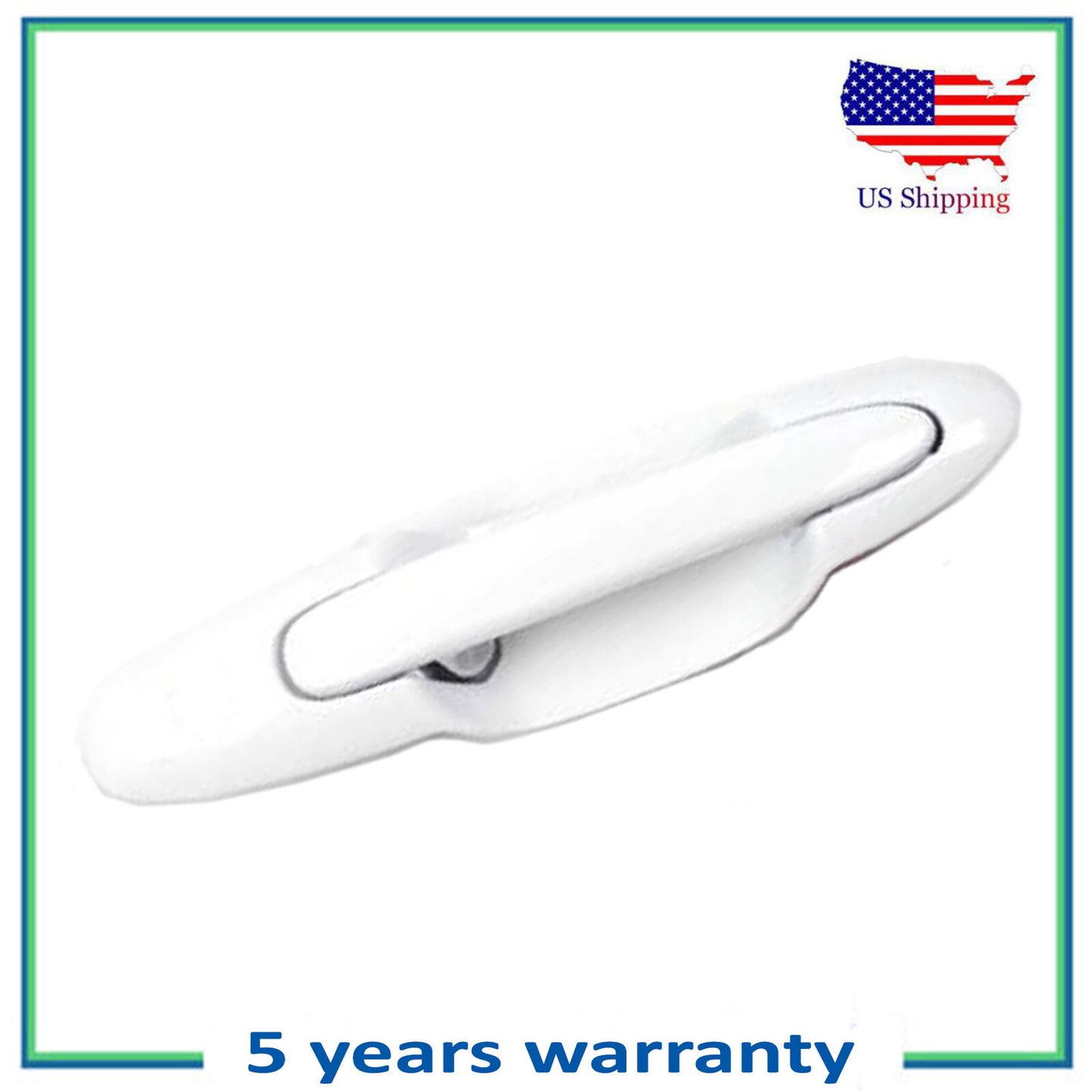 Rear Right Outside Outer Door Handle For 2000-2006 Mazda MPV Arctic White A4D