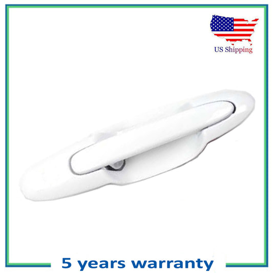 Rear Right Outside Outer Door Handle For 2000-2006 Mazda MPV Arctic White A4D