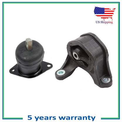 2PCS Motor Montaje Manual Para 09-12 Honda Accord Acura Tsx 2.4L 4572 65011
