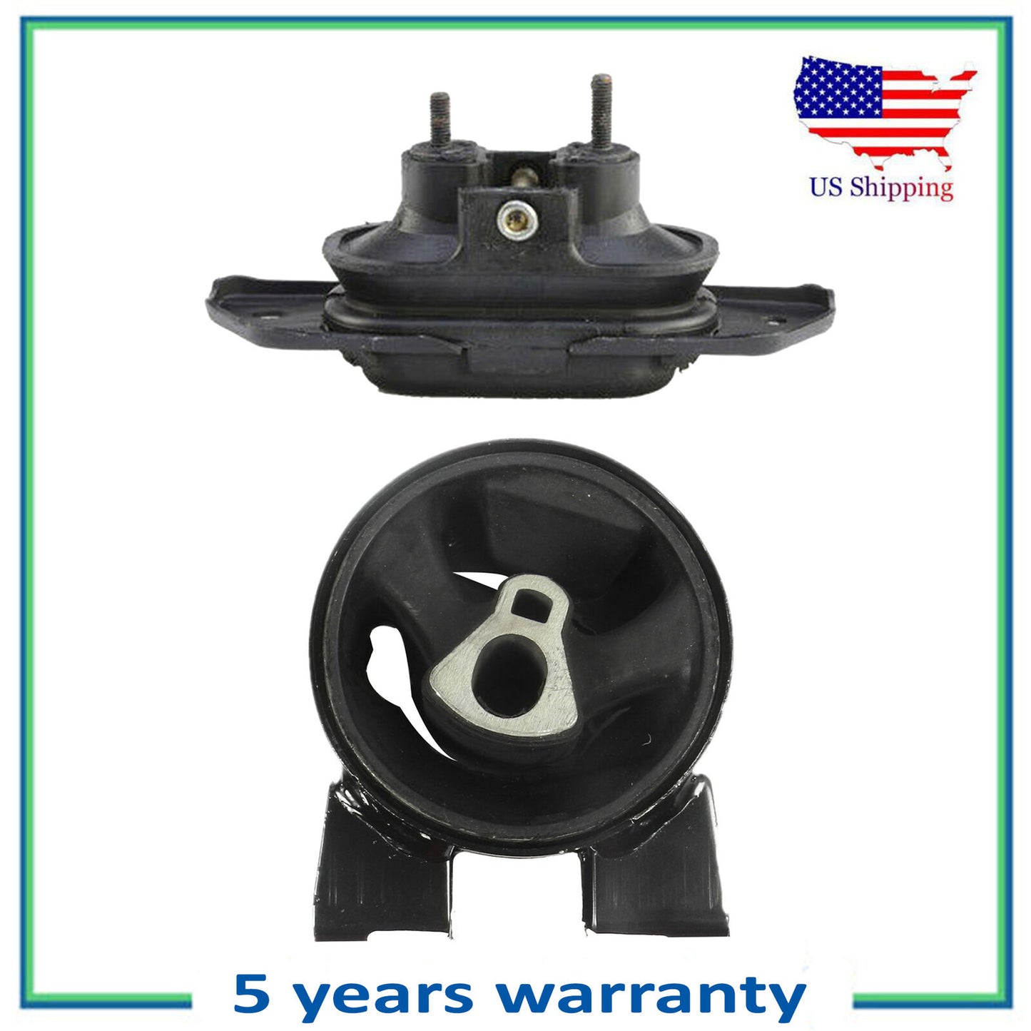 For Chrysler Sebring 2.4L 2.7L Front + Right Engine Motor Mount 5420 5443