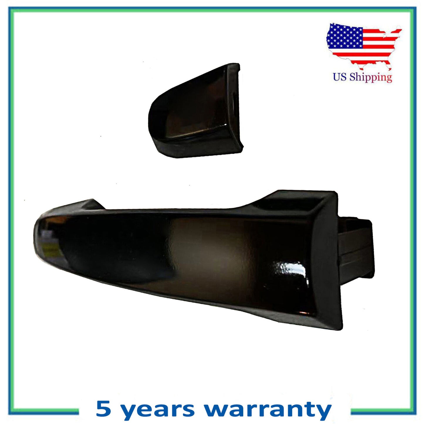 Rear Outside Door Handle 209 Black Sand Pearl For 03-10 Pontiac Vibe 1.8L 2.4L