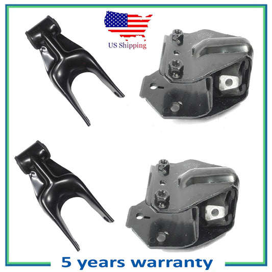 4 PCS Bracket & Torque Mount For 2008-2009 Buick Allure LaCrosse 5263 2 2866 2