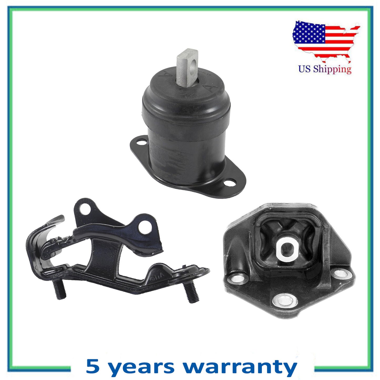 Engine Motor & Trans Mount Auto For 2003-2007 Honda Accord 3.0L 4517 4524 4544