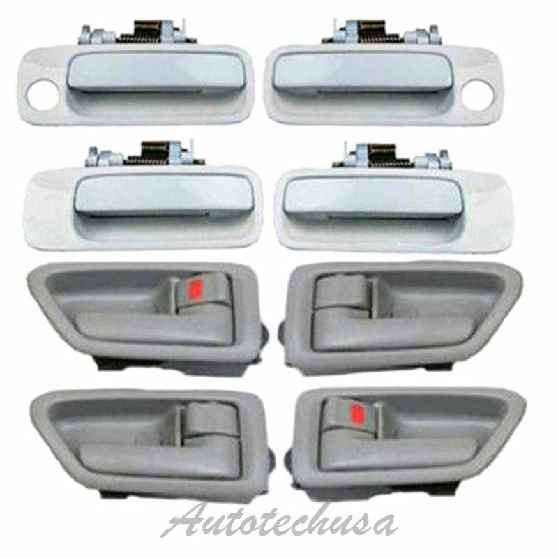 1997-01 For Toyota Camry 4 Sage Interior / 4 White 040 Outside Door Handle DS12