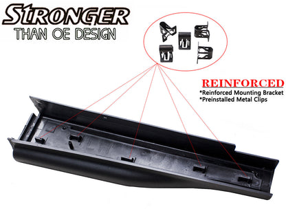 Left Upgraded Flex Step Tailgate Molding Trim Cap For 08-16 Ford F250 Super Duty
