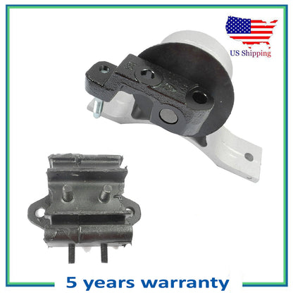 2PCS Engine Motor & Trans Mount For 2007-2008 Honda Fit 1.5L Manual 4552 4538