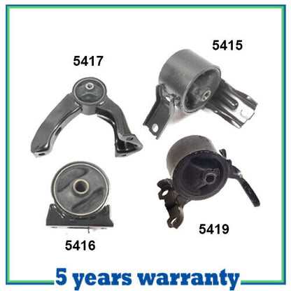M798 Moteur & Trans Montage 4PCS Pour 07-11 Dodge Caliber 2.4 Manul Avec / O
