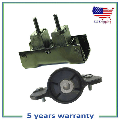 2PCS Front Left Engine & Trans Mount For 11-16 Ford F-250 F-350 Super Duty 6.2L