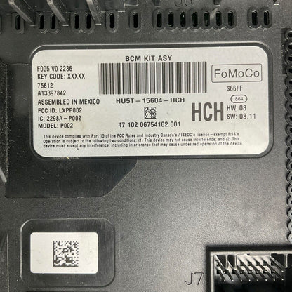 For Brand New EO FoMoCo Body Control Module Unit HU5T15604HCH
