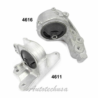 Frente Motor & Trans Montaje Para 00-05 Mitsubishi Eclipse 3.0L Auto 2PCS 4611