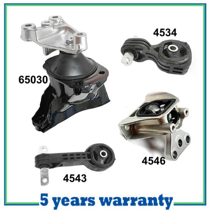 Engine Motor & Trans. Mount Auto M1304 06-11 For Civic 4534 4543 4546 65030