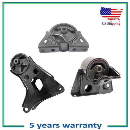 Set 3Pcs Motore Montante Per 2002-2006 Nissan Sentra 2.5L