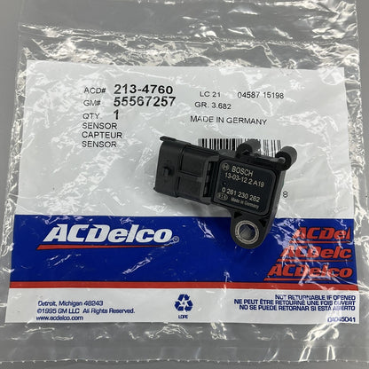 Acdelco Colector Absolute Presión Sensor 213-4760 Para GM Chevy Cruze Sonic Trax