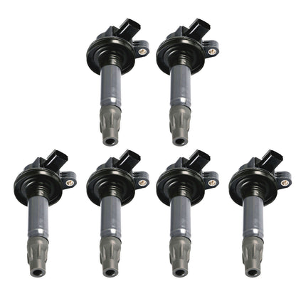 6PCS Accensione Bobina Per UF553 DG520 Ford Lincoln Mazda Orlo Mercury 2.7 3.5