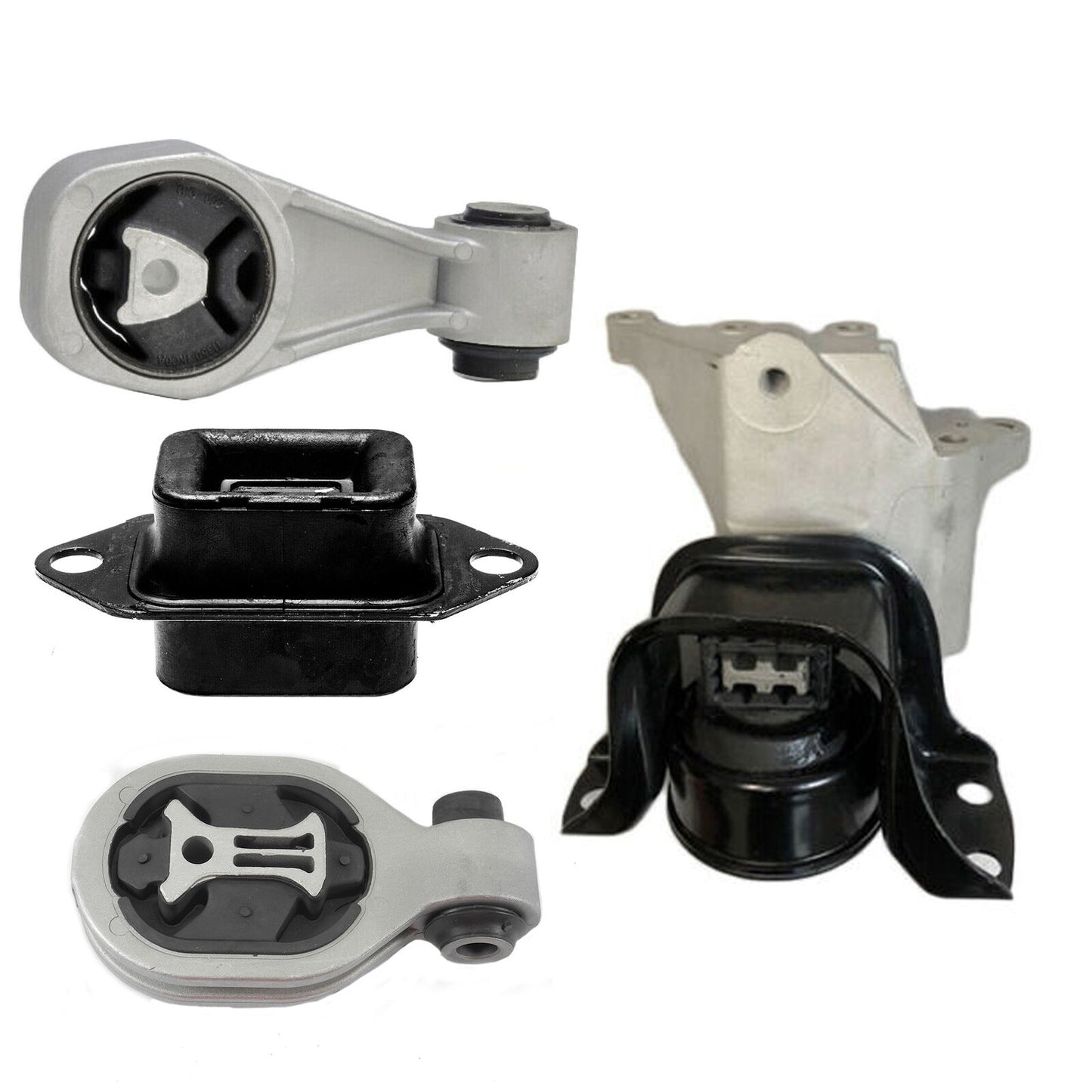 Set 4PCS Engine Motor & Manual Transmission Mount For 11-15 Nissan Juke
