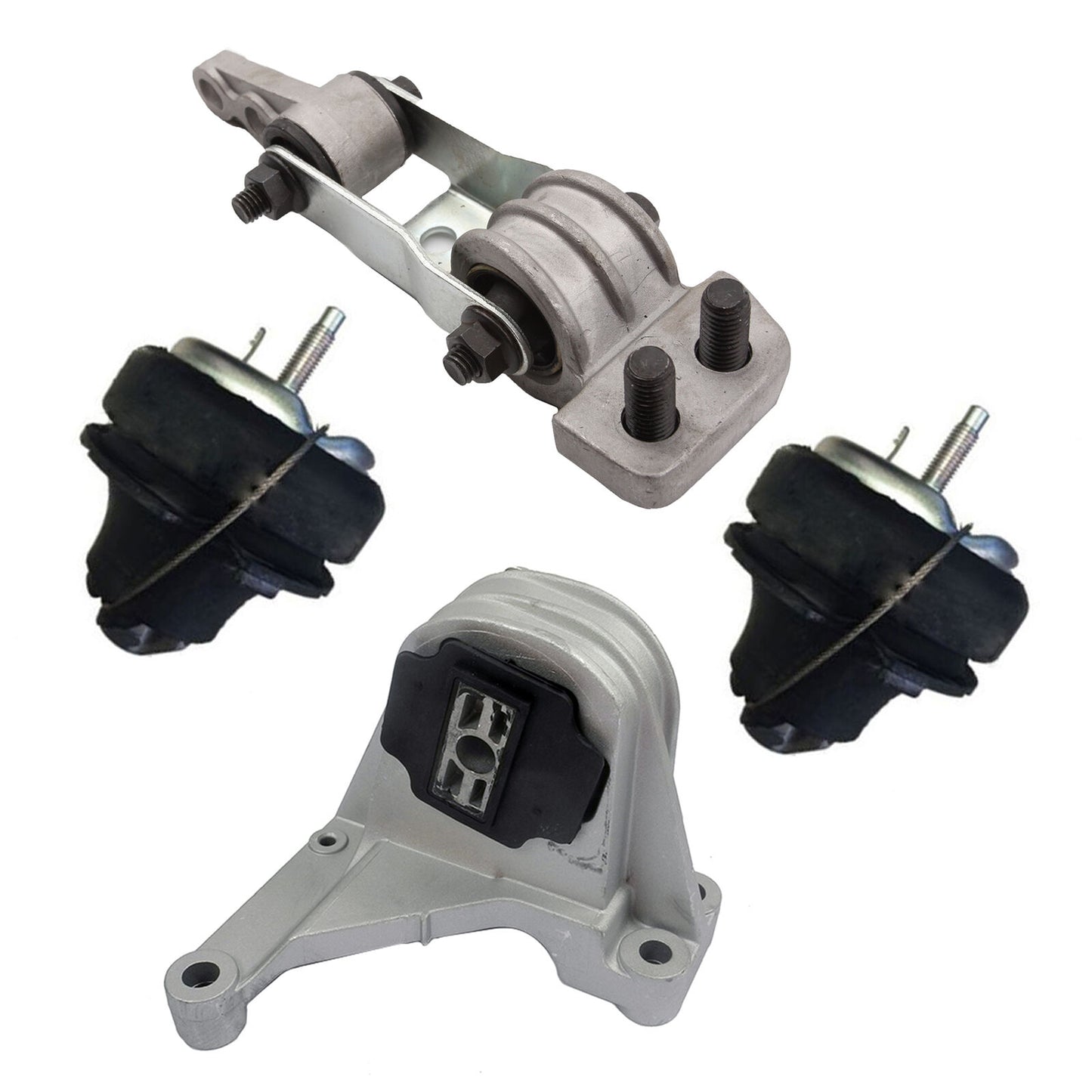 4PCS Engine Motor & Trans Mount For Volvo XC70 XC90 S80 2.5L 4003*2 4001 7084