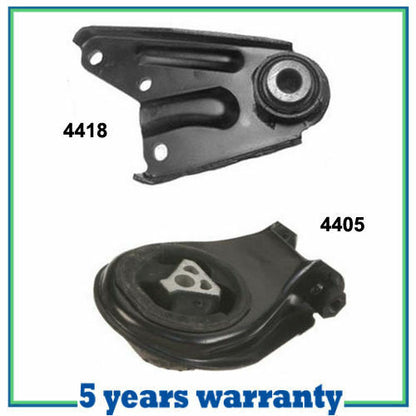 M455 Engine Motor Mount Set 2PCS 10-11 Mazda 3 2.5L Rear & Torque Strut For Auto
