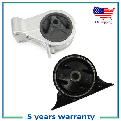 6697 6622 Engine Motor Mount SET 2PCS NEW For 99-02 Mitsubishi Mirage DE 1.5L