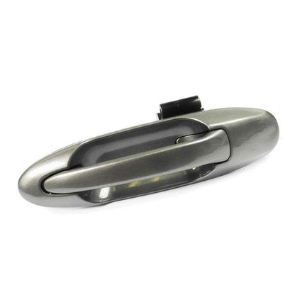Rear Pair Outside Door Handle For 1D6 Silver Sky Metallic Toyota Tundra Sequoia