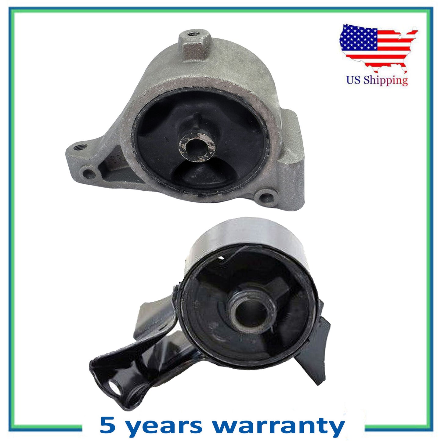 65079 4523 Engine Motor & Trans Mount SET 2PCS NEW For 03-04 Honda Pilot 3.5L