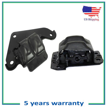 Set 2PCS 5311 5320 New Engine Motor Mount For 93-97 Pontiac Chevrolet 5.7L RWD
