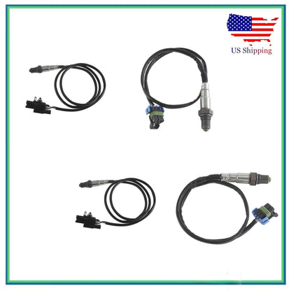 4Pcs Brand New Oxygen Sensor Fits 06 Cadillac XLR Base