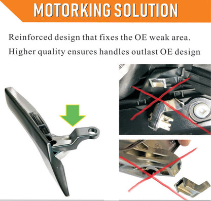 Reinforced Left &Right Interior Door Handle Repair Kit For Benz W204 X204 Chrome