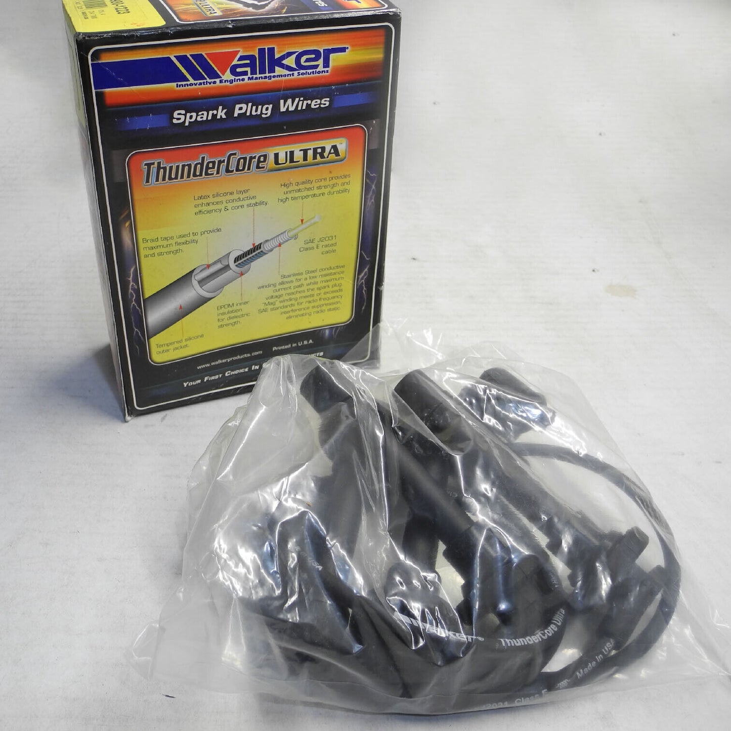 Nuevo Walker Bujía Alambre 900-1223 Para 1995-1997 Honda Isuzu 2.2L