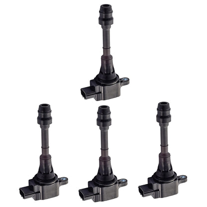 4 PCS Ignition Coil For UF350 5C1395 1788319 Nissan Altima Sentra X-Trail 2.5L