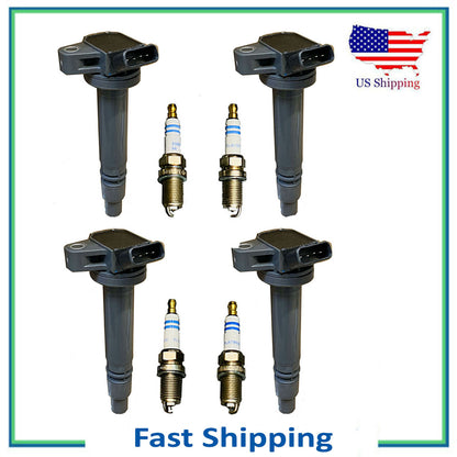 UF314 Encendido Bobina&Bosch Platino Bujía Para Toyota Celica Matriz 1.8L