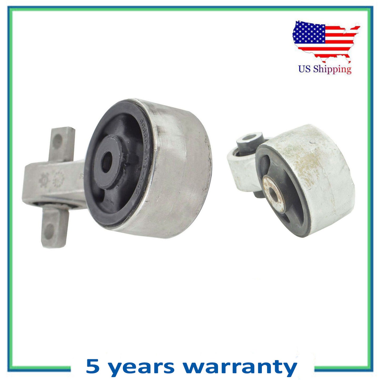 Torque Strut Front Engine Mount Set 2PCS For 06-11 Acura CSX Honda Civic 2.0L