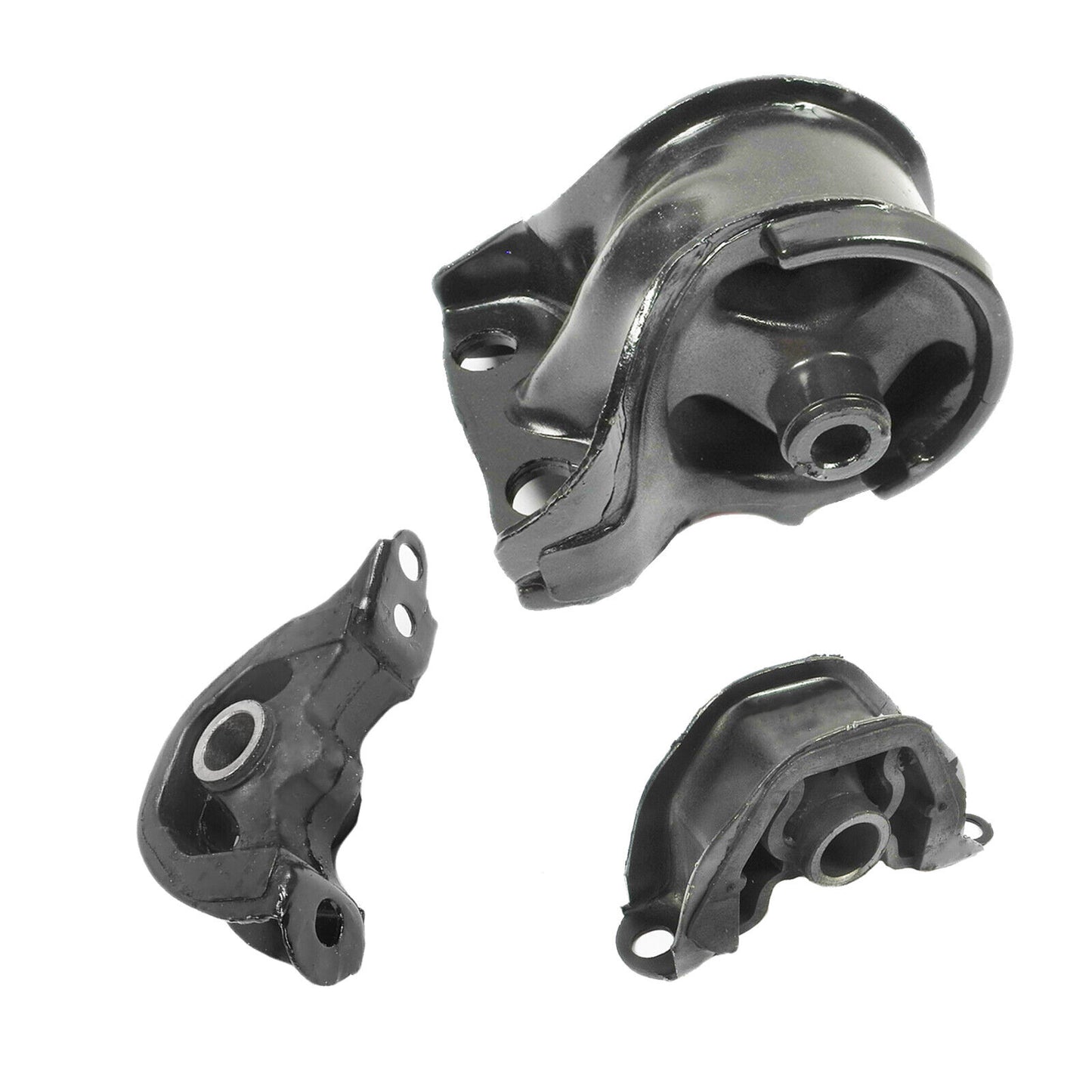 Set 3 Engine Motor Mount For 1992-1995 Honda Civic 1.5L 6520 6502 6533