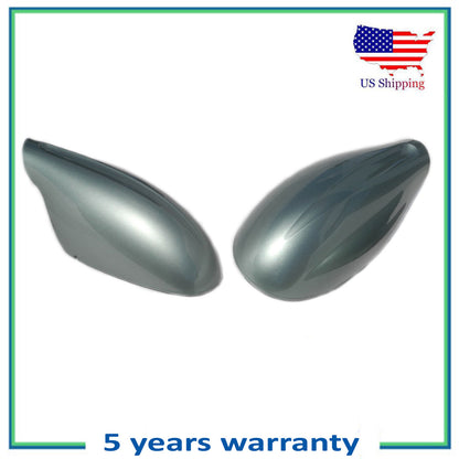 Left & Right Mirror Cover Cap Set 2PCS For 02-2006 Nissan Altima J40 Flash Green