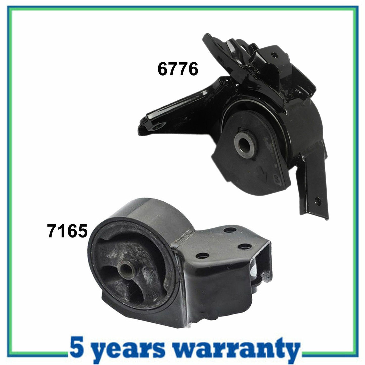 Engine Motor & Trans. Mount Auto M1264 For 07-09 Spectra Spectra5 2.0L 6776 7165