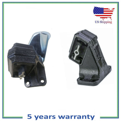 Set 2PCS Front Left & Right Engine Motor Mount For 2013-2018 Ram 2500, 3500 6.7L
