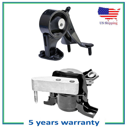 Set 2PCS Rear & Front Right Engine Motor Mount for Auto for 11-16 Scion tC 2.5L