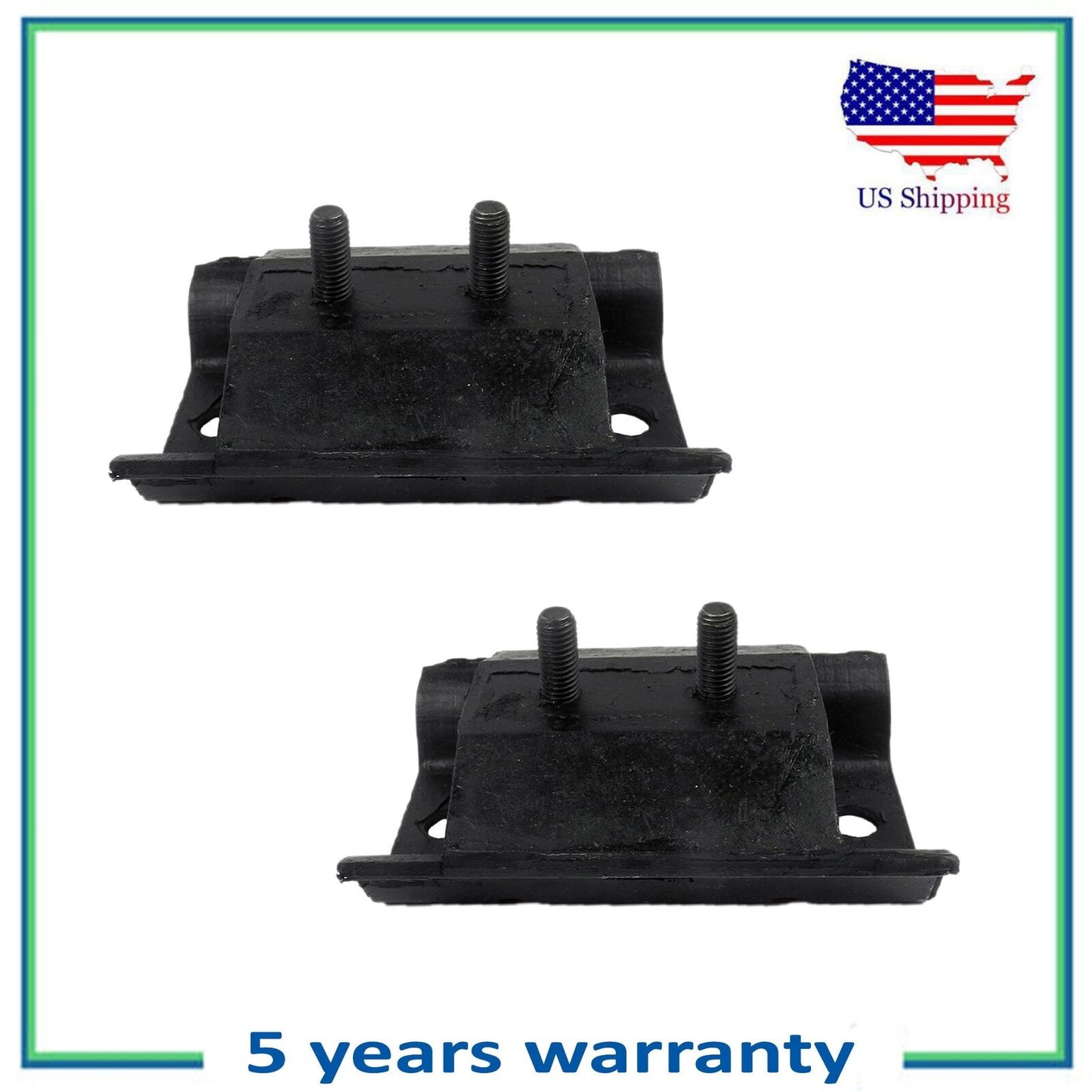 Transmission Montage 2628 2 Set 2PCS Pour 1987-1995 Jeep Wrangler 2.5L