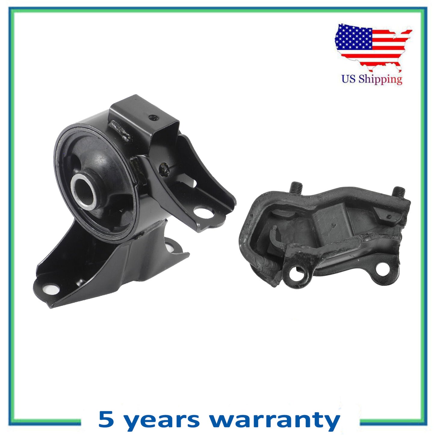 2PCS Engine Motor & Trans Mount For 2005-2006 Honda Odyssey 3.5L 4555 6582