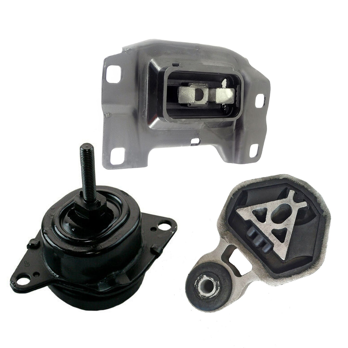 3PCS Engine Motor & Trans Mount Motorking For 12-15 Ford Explorer 2.0L Turbo