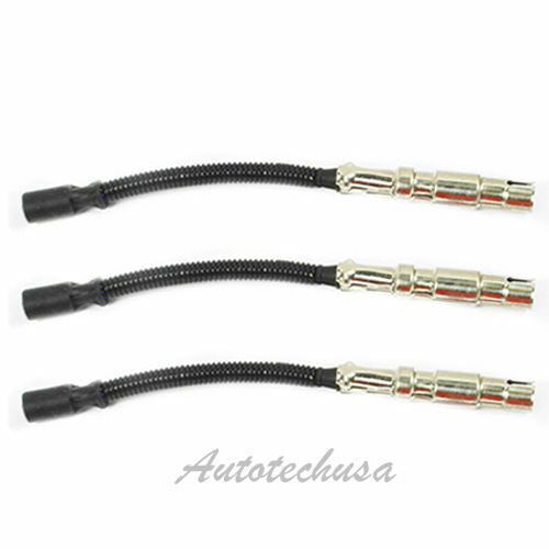 12.5" Bujía Alambre Encendido Cable Alambre Juego 3 Para SW15 Mercedes C E G ML