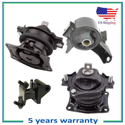Motor & Trans Mount 65026EL 4583EL 4557 4587 For 07 Odyssey 3.5L w/Electrical