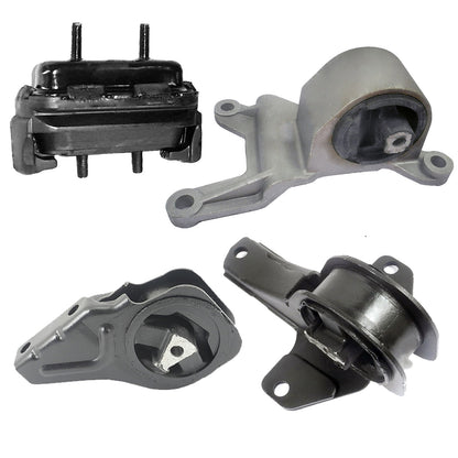 4PCS Motore & Trans Montante Per Pontiac Grande Am Alero 2.4L 3.4L Automatico