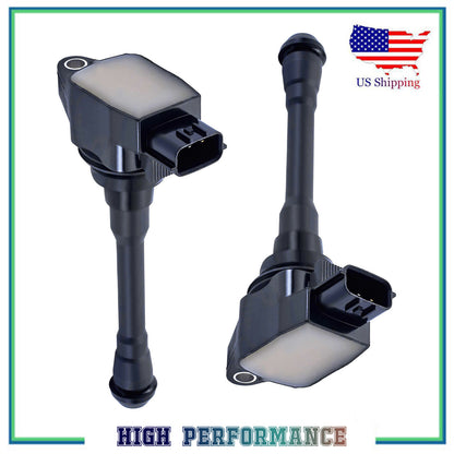 Set of 2PCS Ignition Coil New For UF708 C-801 Nissan Rogue 2.5L Sentra 1.8L 1.6L