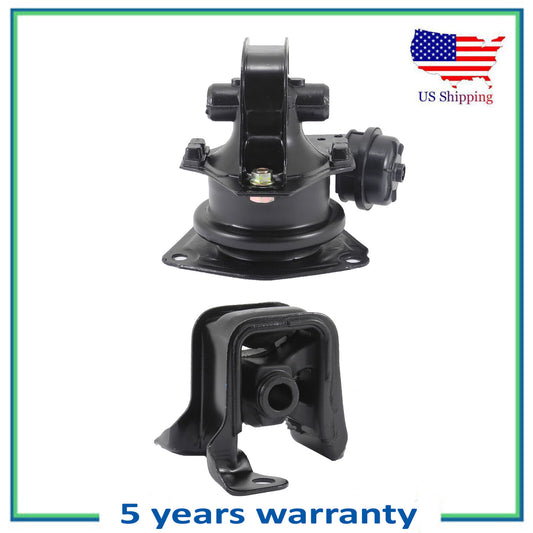 2PCS Engine Motor Mount For 1994-1997 Honda Accord 2.2L 6528 6587 AUTO TRANS