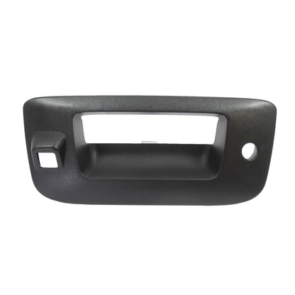 Tailgate Handle Bezel W/Keyhole For NEW 2007-2014 Chevrolet GMC Texture Black