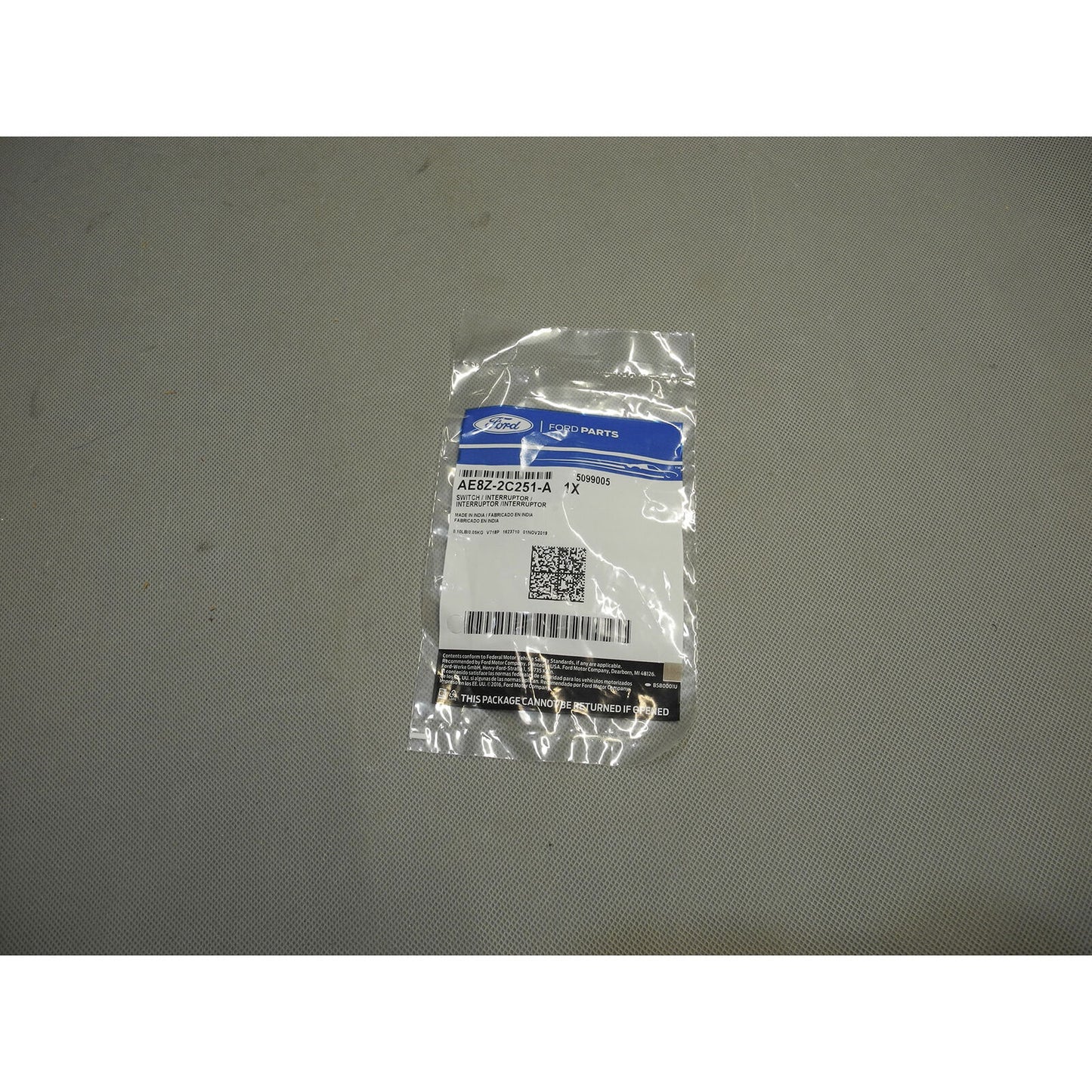 Switch Assembly For 2014-2018 Ford Fiesta AE8Z-2C251-A