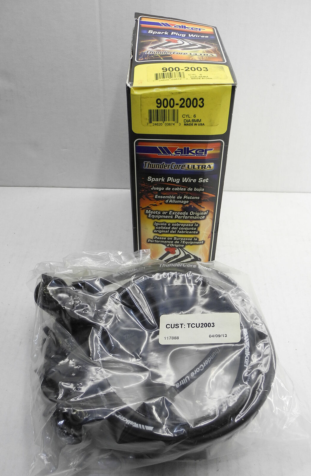 900-2003 Walker Bujía Alambre Juego Para 1995-2000 Ford Windstar Sel Se Base Gl