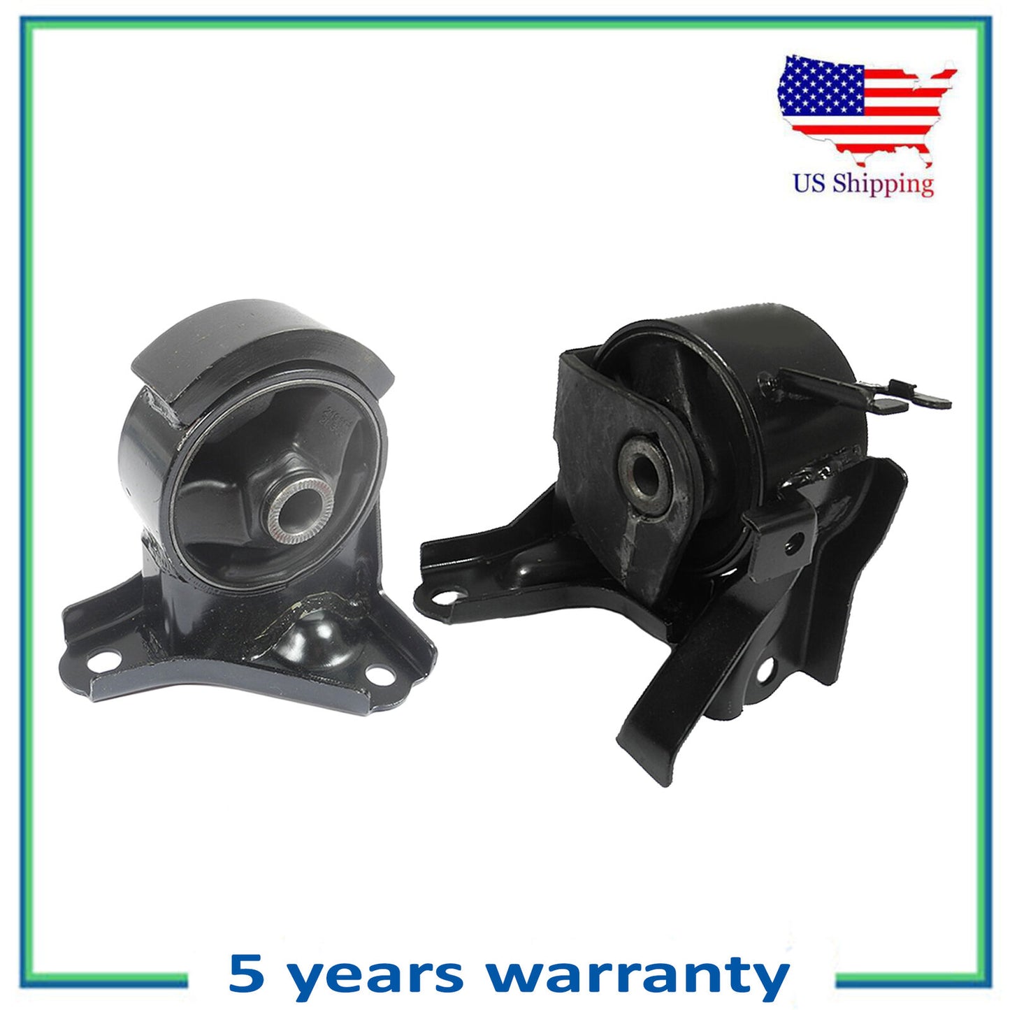 Engine Motor & Trans Mount 7138 7131 2PCS For 05-09 Hyundai Tucson 2.0L Manual